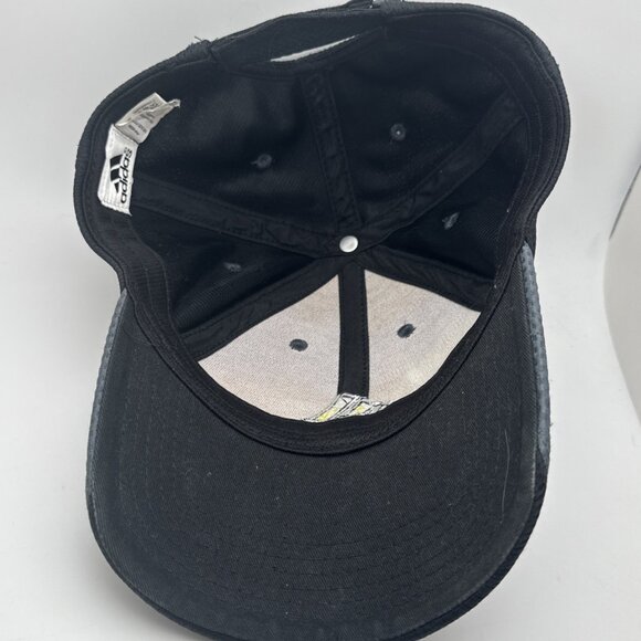 ADIDAS Hat Cap  Black Gray Baseball Cap Hat Adjustable - Picture 4 of 5